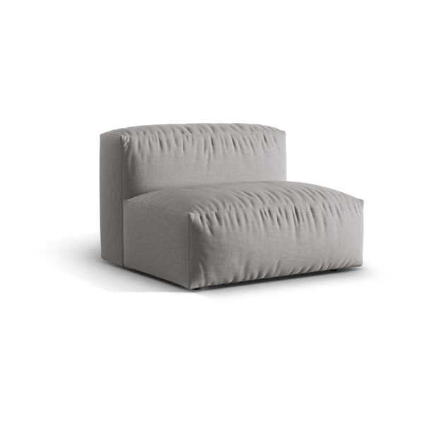 Modul pentru canapea modulară gri deschis (de mijloc) Martina – Micadoni Home-image-1