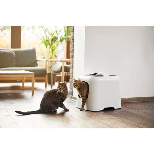 Litieră pentru pisici albă 40x51 cm Biala – Rotho-image-4