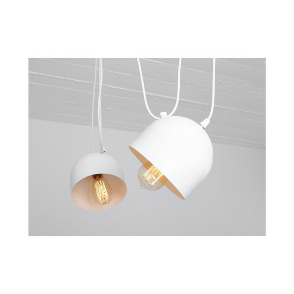 Lustră cu 2 becuri CustomForm Popo, alb-image-4