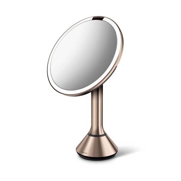 Oglindă cosmetică (5x) cu led/de mărire ø 20 cm Sensor – simplehuman-image-4