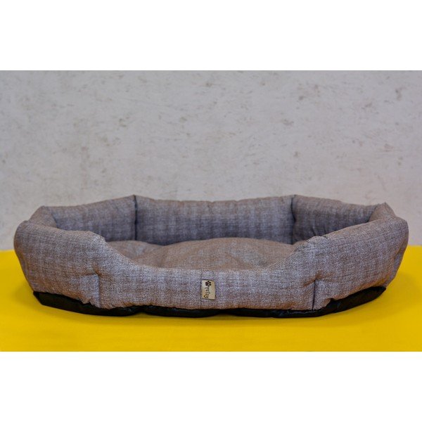 Pătuț pentru animale de companie, din bumbac, maro deschis 90x70 cm Bobík - Petsy-image-1