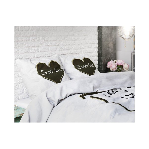 Lenjerie din micropercal Sleeptime In Bed, 200 x 220 cm-image-1