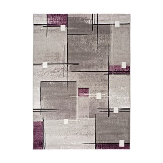 Covor Universal Detroit, 140 x 200 cm, gri - violet