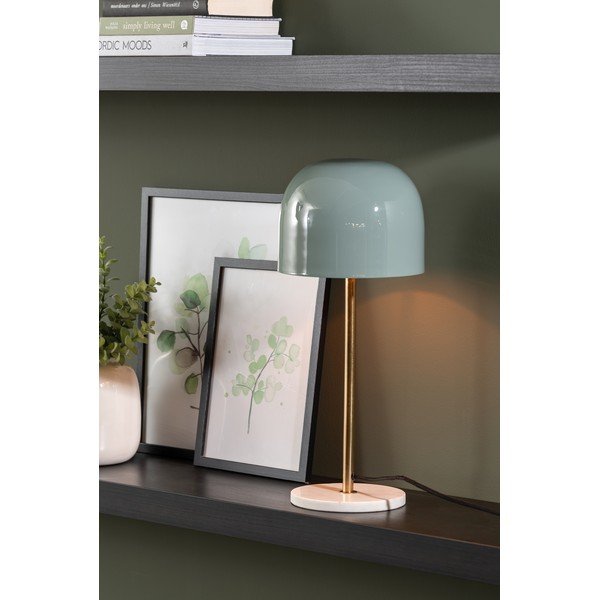 Veioză verde-mentă cu abajur din metal (înălțime 50 cm) Manta – Leitmotiv-image-1