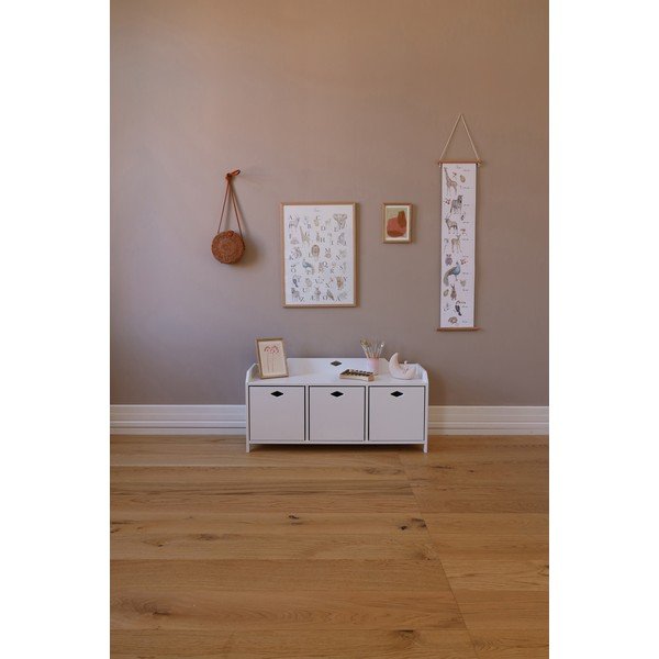 Comodă de copii albă 99,5x37,5x32 cm Luca – Cam Cam Copenhagen-image-3