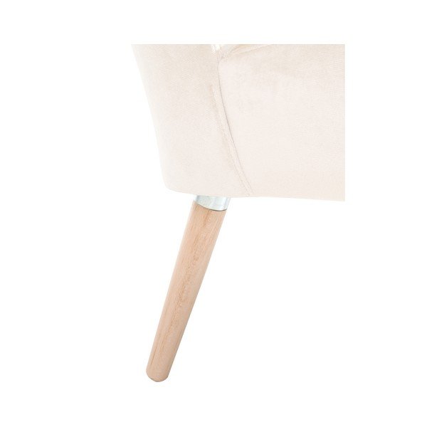 Fotoliu Max Winzer Neele Velvet, crem-image-3