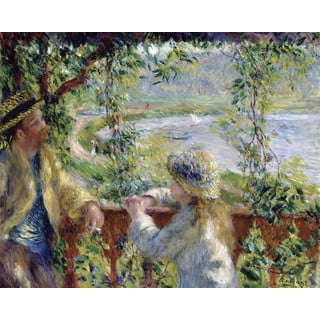 Reproducere tablou Auguste Renoir - By the Water, 50 x 45 cm