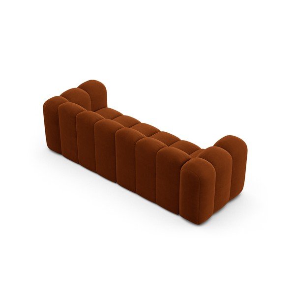 Canapea portocalie 228 cm Lupine – Micadoni Home-image-2