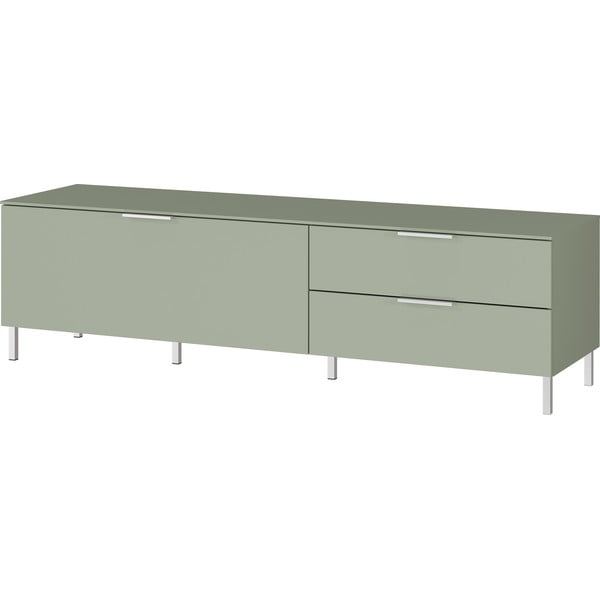 Masă TV verde deschis 164x47 cm Kenora - Germania-image-2