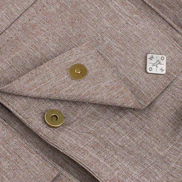 Rucsac Woox Marrom, maro deschis-image-1