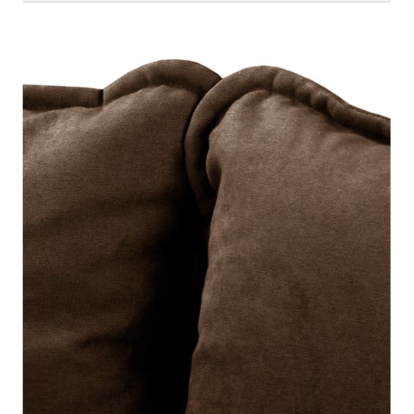 Canapea maro închis 193 cm Beata – Ropez-image-1
