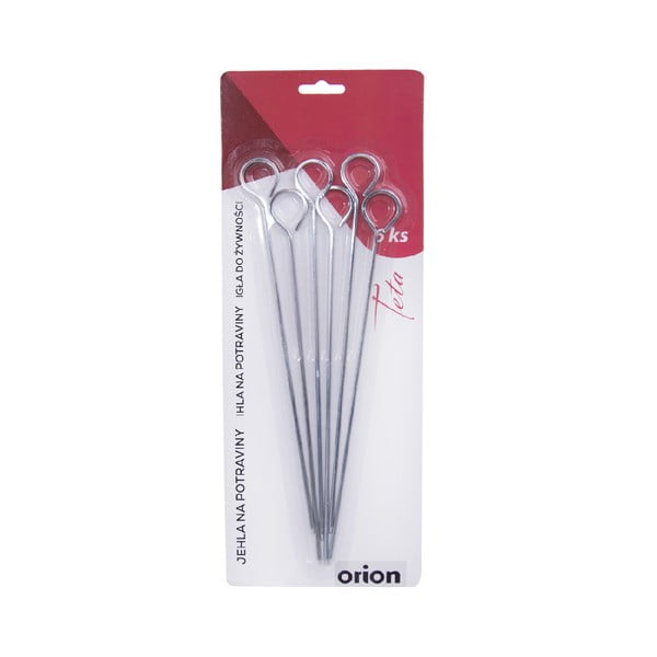 Set de țepușe pentru grătar 6 buc. din oțel inoxidabil – Orion-image-2