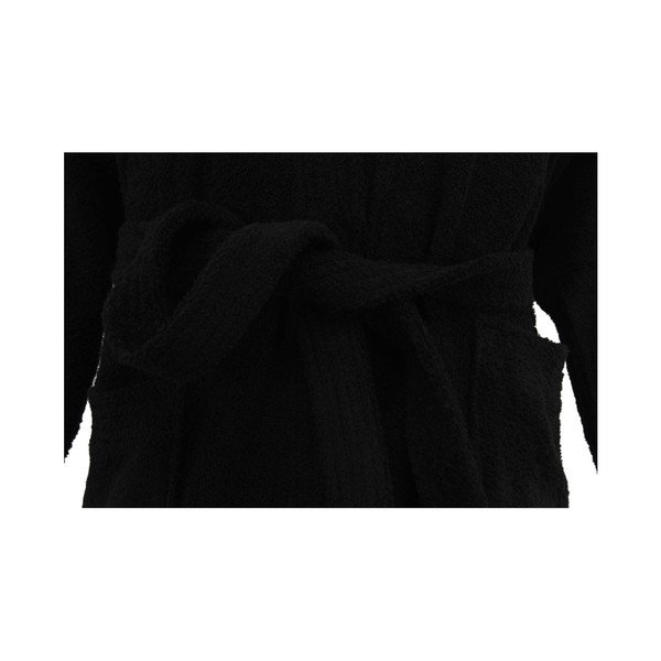 Halat de baie bărbătesc Foutastic, măr. M/L, negru-image-3