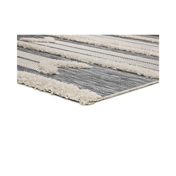 Covor Universal Cheroky Line, 55 x 110 cm, alb - gri-image-2