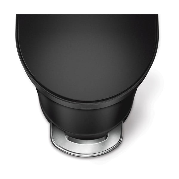 Coș de gunoi cu pedală din oțel 45 l Slim – simplehuman-image-4