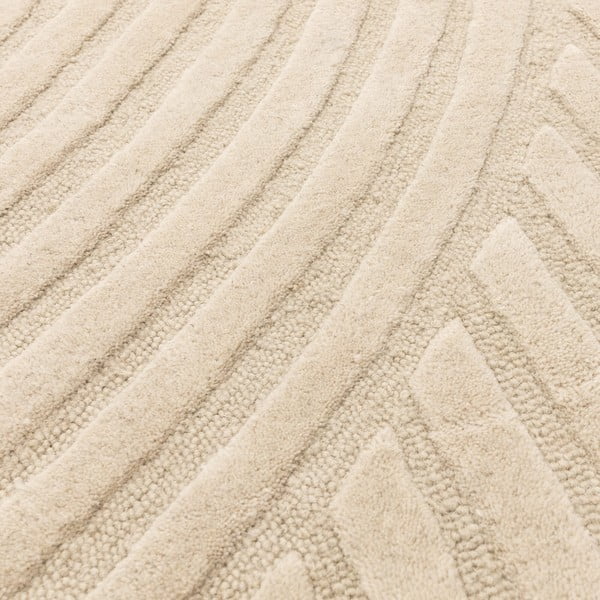 Covor bej din lână 160x230 cm Hague – Asiatic Carpets-image-3