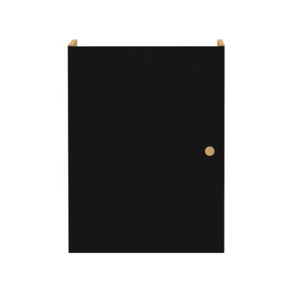 Modul cu uși pentru sistem de rafturi modulare negru 33x43,5 cm Z Cube - Tenzo-image-2