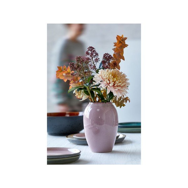 Vază roz din gresie (înălțime 20 cm) Gastro  – Bitz-image-2