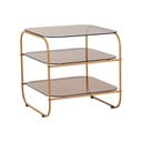 Măsuță auxiliară cu blat din sticlă 41x41 cm Echo – Hübsch