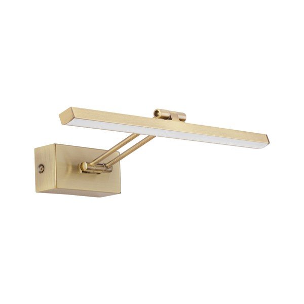 Aplică de perete alămie LED cu structură flexibilă din metal Marnell – Nova Luce
