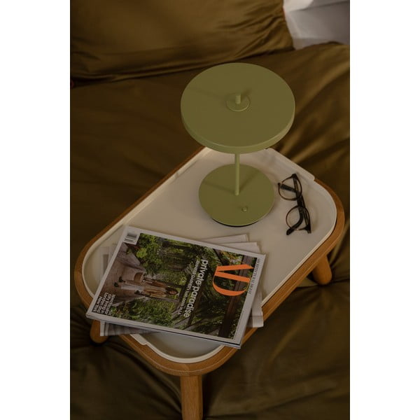 Veioză verde LED din metal cu abajur din metal (înălțime 31 cm) Asteria Move – UMAGE-image-3