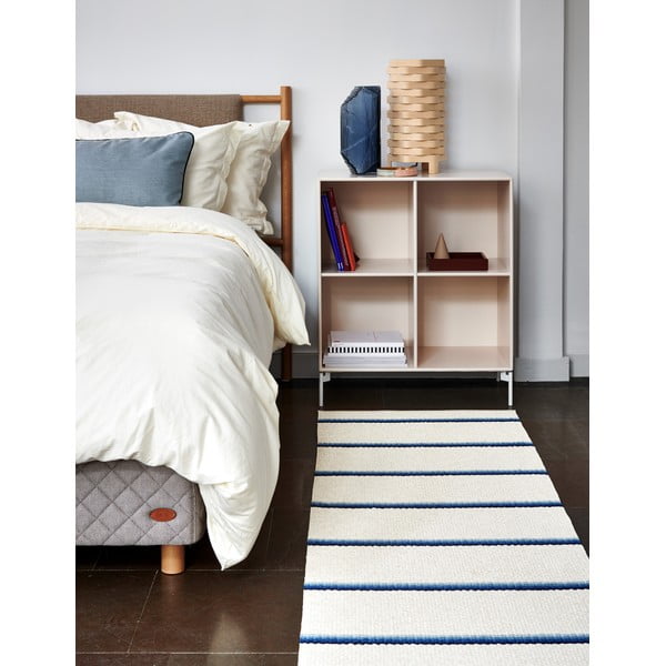 Covor pentru exterior și interior albastru/crem 70x90 cm Olle Blue Vanilla – Pappelina-image-2