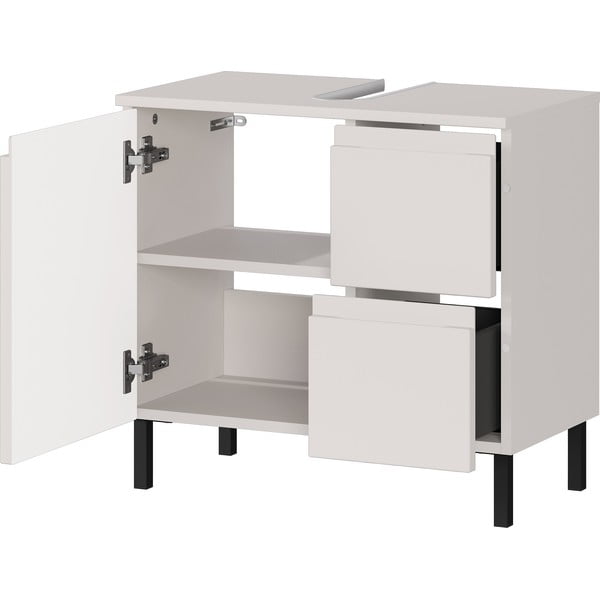 Dulap sub chiuvetă, crem, jos 60x56 cm Salinas – Germania-image-3