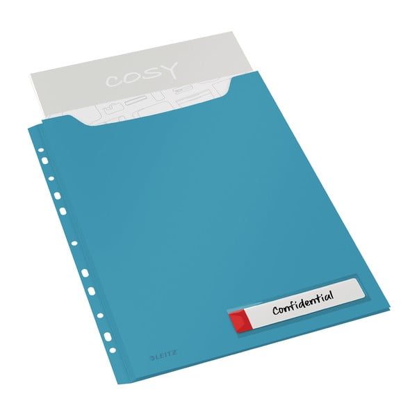 Mapă de birou Leitz Cosy, A4, albastru-image-2