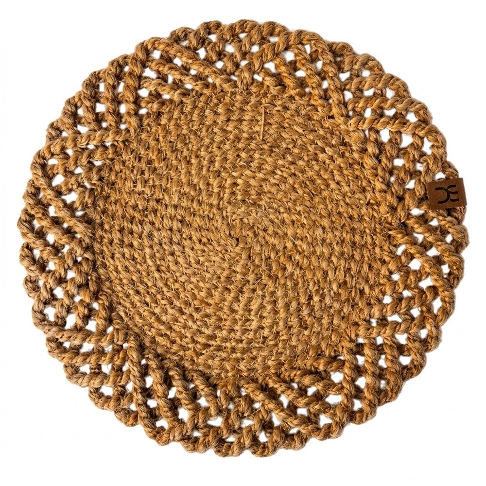 Suport pentru farfurii din iută ø 32 cm Wicker – Mila Home Luxury