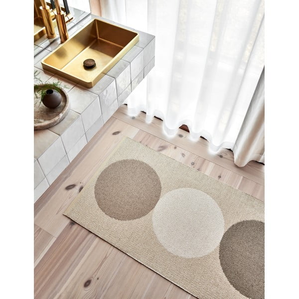 Covor pentru exterior și interior bej/crem 70x140 cm Otto Grain – Pappelina-image-1
