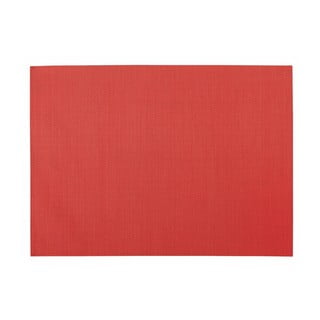 Suport pentru farfurie Zic Zac, 45 x 33 cm, roșu
