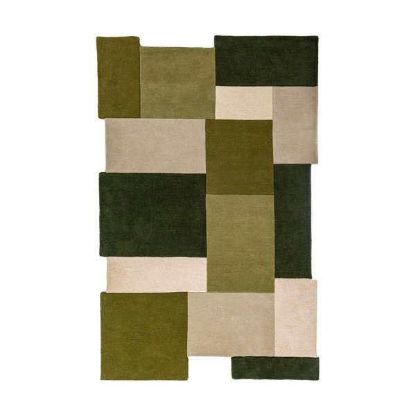 Covor țesut manual din lână 200x290 cm Collage – Flair Rugs