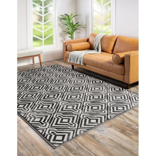 Covor gri închis 160x230 cm Soft – FD-image-1