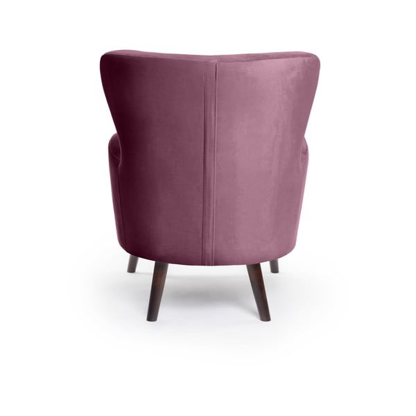 Fotoliu mov wing cu tapițerie din catifea Noemye – Bonami Selection-image-4