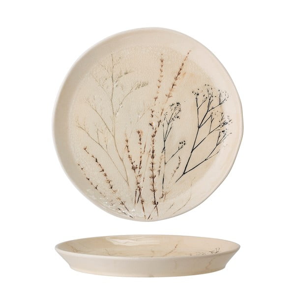 Farfurie din gresie Bloomingville Bea, ⌀ 27,5 cm-image-2