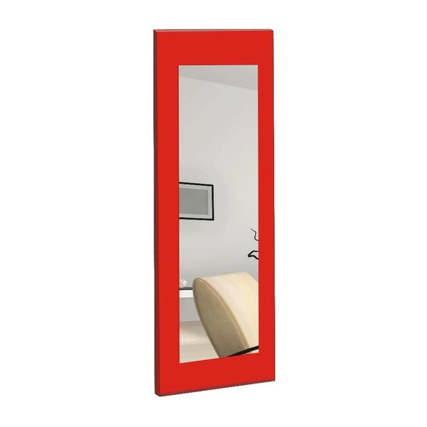 Oglindă de perete Concept Chiva, 40x120 cm, roșu