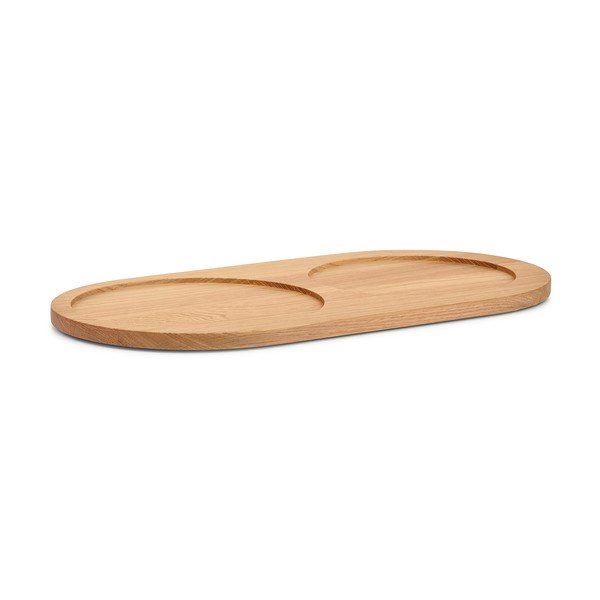 Covoraș pentru bol pentru animale 24x46 cm Doppio Oak Natural M/L – MiaCara