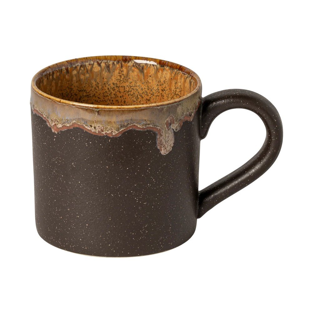 Ceașcă maro din gresie ceramică 380 ml Poterie – Casafina
