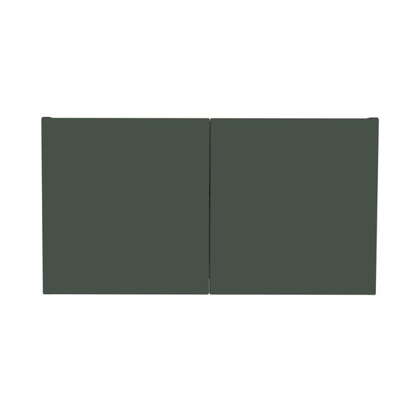 Modul cu uși pentru sistem de rafturi modulare, verde 68,5x68,5 cm Bridge - Tenzo-image-4