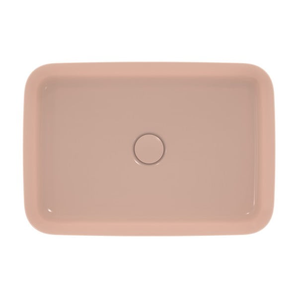 Chiuvetă roz-deschis din ceramică 55x38 cm Ipalyss – Ideal Standard-image-2