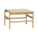Măsuță de cafea în culoare naturală 66x60 cm Tile – Hübsch