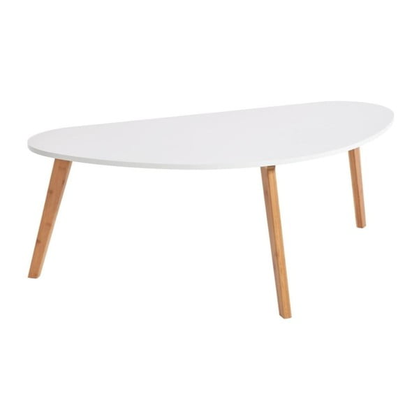 Masă de cafea Bonami Essentials Skandinavian, lungime 120 cm, alb-image-2