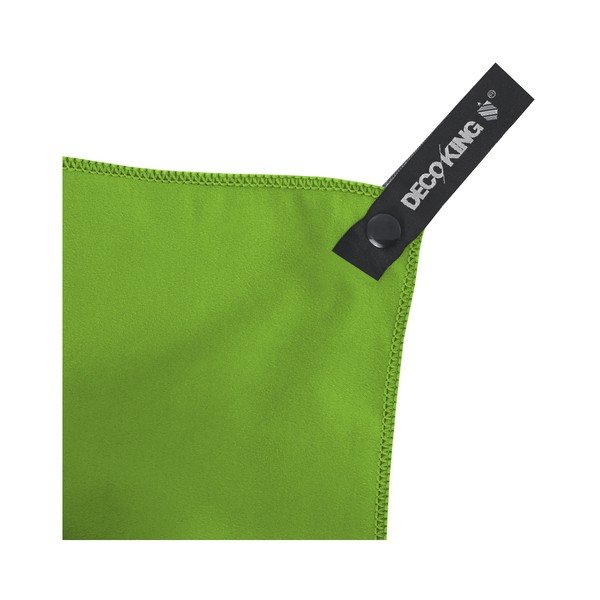 Prosop cu uscare rapidă DecoKing EKEA, 60 x 120 cm, verde lime-image-2