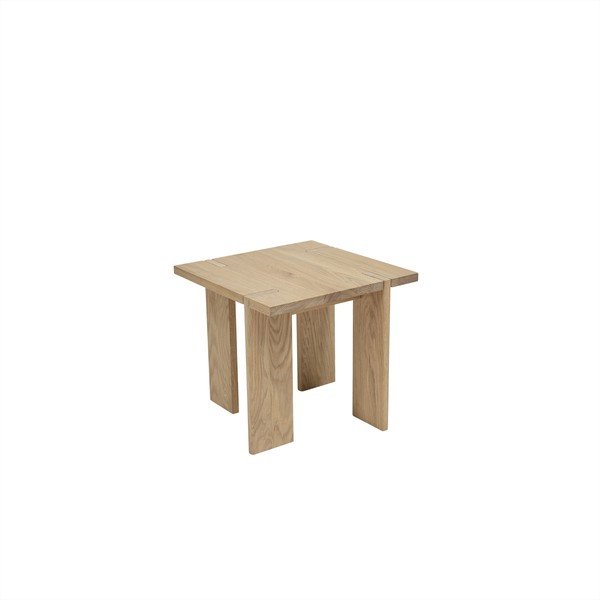 Măsuță auxiliară din lemn de stejar 40x40 cm Oy – OYOY Living Design
