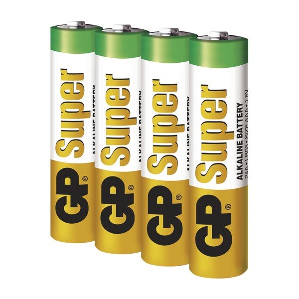 Set 4 baterii alcaline EMOS GP Super AAA-image-2