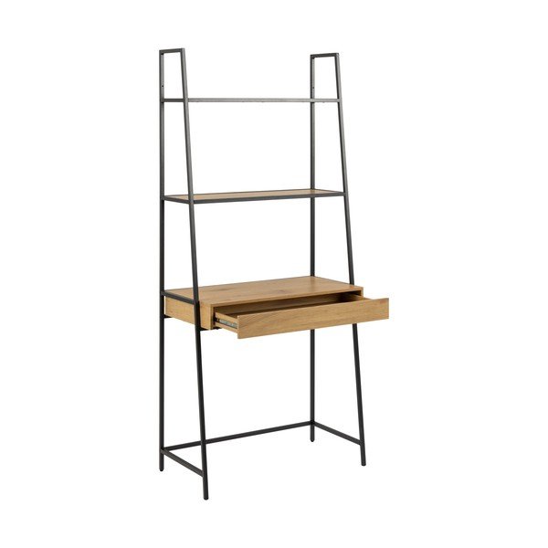 Bibliotecă în decor de stejar sălbatic Actona Seaford, 77 x 174,5 cm-image-3