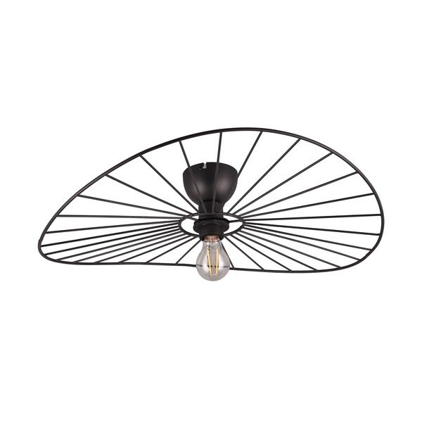 Plafonieră negru-mat ø 60 cm Chapeau – Reality