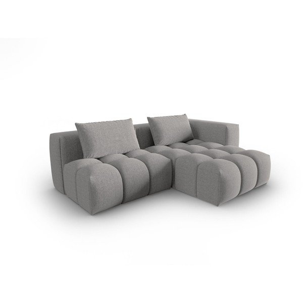 Colțar gri (cu colț pe partea dreaptă/cu șezlong) Verona – Cosmopolitan Design