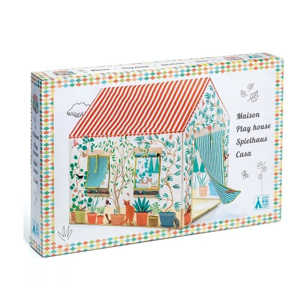 Căsuță din pânză pentru copii Djeco „Casa de la țară”-image-3