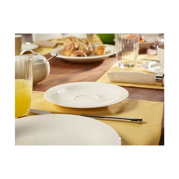 Farfurioară din porțelan Villeroy & Boch New Cottage, ⌀ 19 cm, alb-image-1